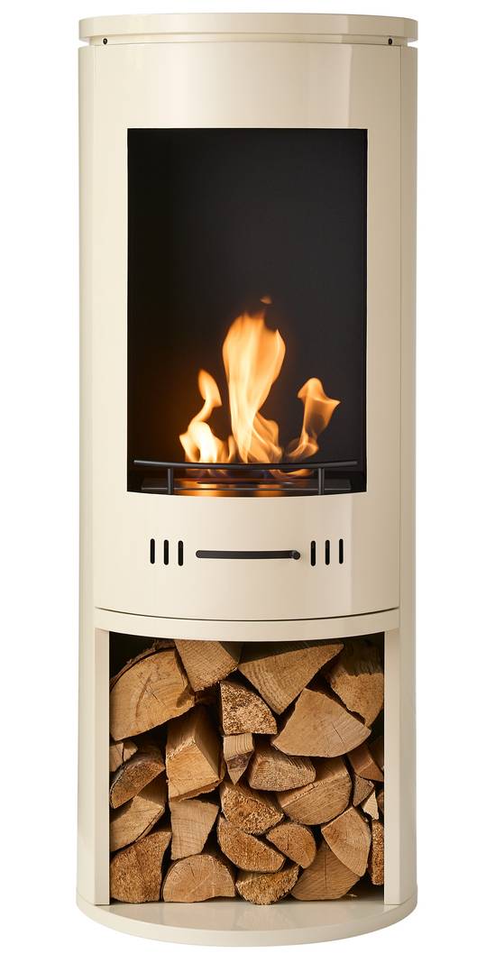 Sureflame Barilo Bio Ethanol Stove in Cream