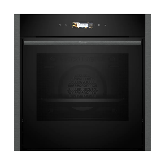 NEFF B54CR31G0B Built-in Slide & Hide Single Oven
