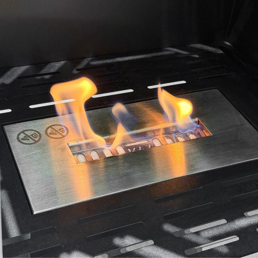 Bioethanol Wood Burning-Style Flueless Stove - AmberGlo