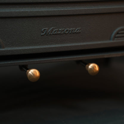 Mazona Warwick 5 kW Multifuel Woodburning Stove, Freestanding, Eco Design Approved, Defra Approved