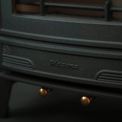 Mazona Warwick 5 kW Multifuel Woodburning Stove, Freestanding, Eco Design Approved, Defra Approved