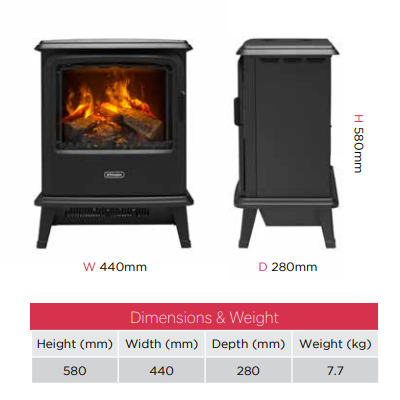 Dimplex Bayport Optimyst Electric Stove