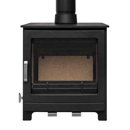 Mazona Ripley 8kW Multifuel Woodburning Stove, Freestanding, Eco Design Approved, Defra Approved