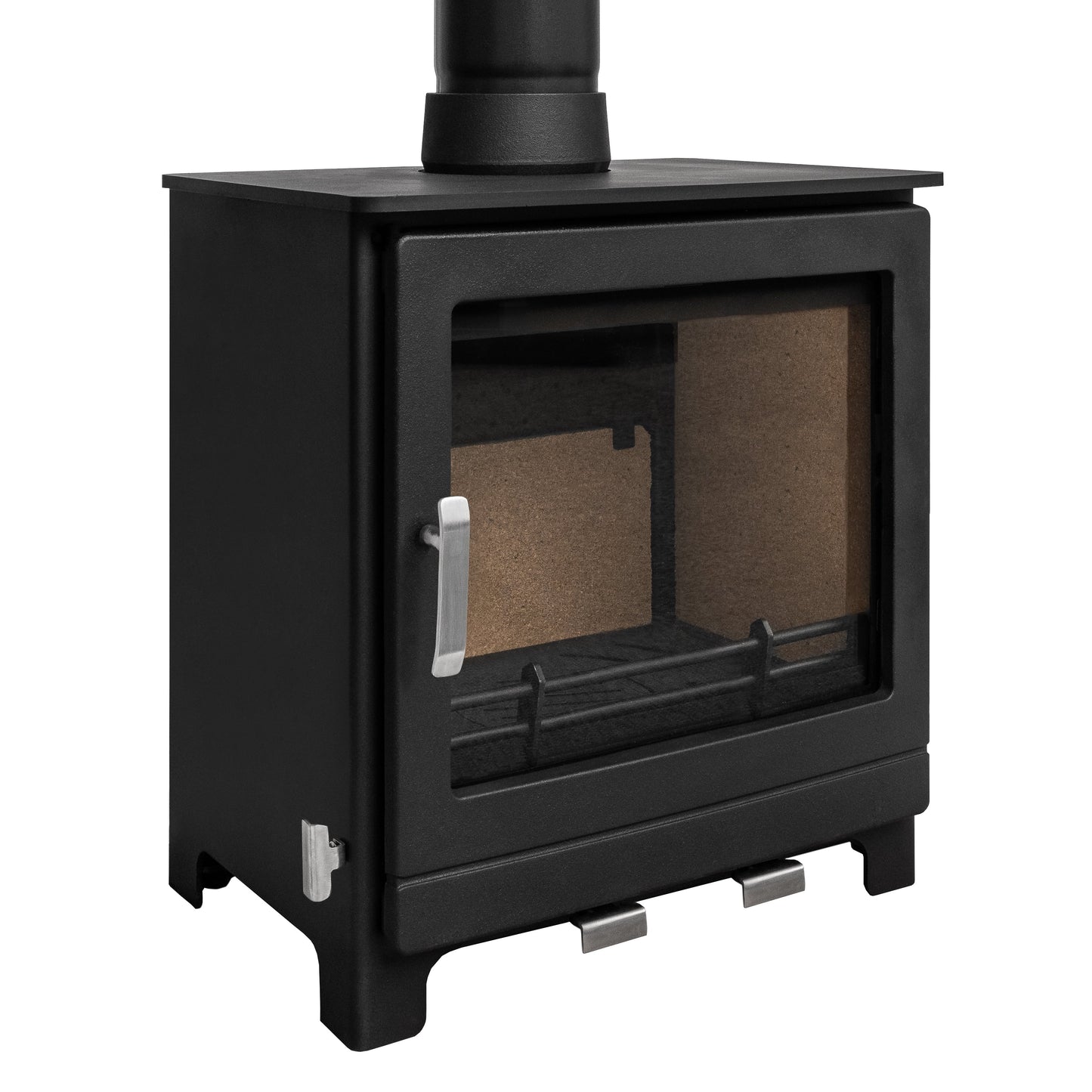 Mazona Ripley 8kW Multifuel Woodburning Stove, Freestanding, Eco Design Approved, Defra Approved