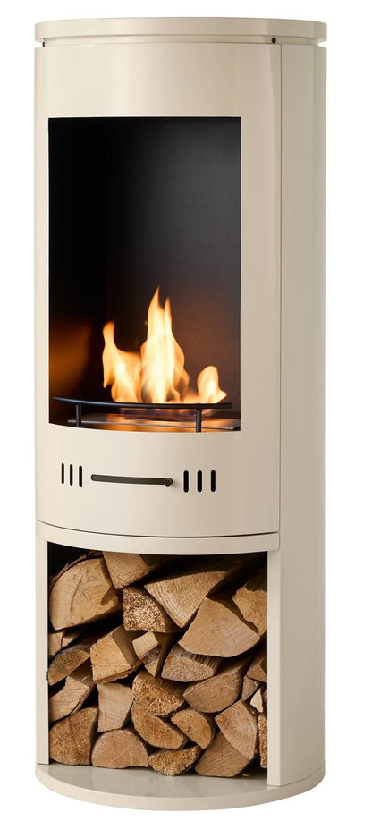 Sureflame Barilo Bio Ethanol Stove in Cream